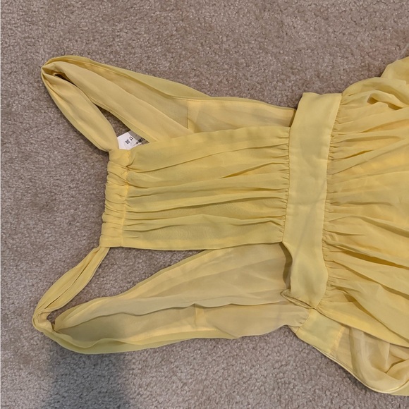 Vintage Yellow Gown - Picture 4 of 5